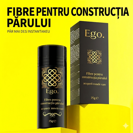 Fibre profesionale pentru păr rar | Volum instant & aspect natural șaten închis